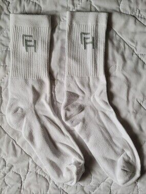 2/$15 🌼 First Health Logo Crew Socks